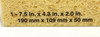 3M C41 Extra Large Commercial Sponges 7.5 x 4.3 x 2.0 inch (Pack of 6) gallery
