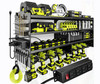 POKIPO Power Tool Organizer Wall Mount 4 Tier Rack w/Charging Drill Holder gallery