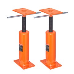 VEVOR 2PCS Adjustable Floor Jack Post House Floor Leveling Lift 12″-16″ Height