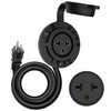 Universal 5-in-1 Outdoor Power Outlet, 20A 125V RV Shore Power Charger Socket gallery
