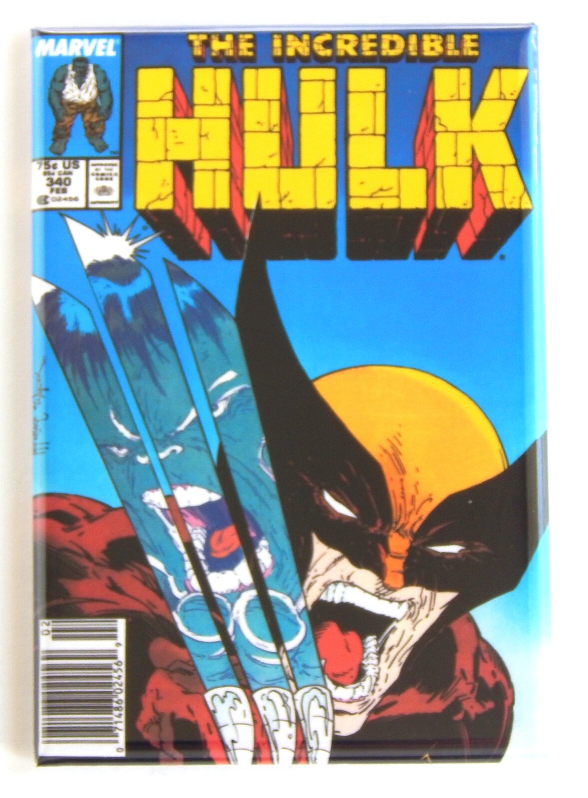Incredible Hulk #340 FRIDGE MAGNET comic book gallery