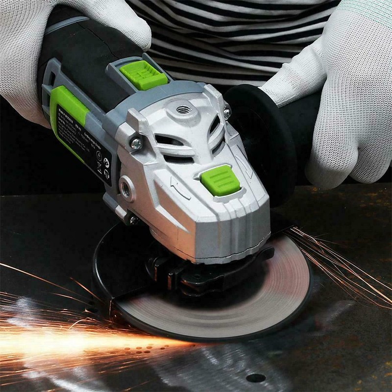 WORKPRO 20V Cordless Angle Grinder Kit w/ 4.0Ah /10PK Metal Grinding Wheels gallery