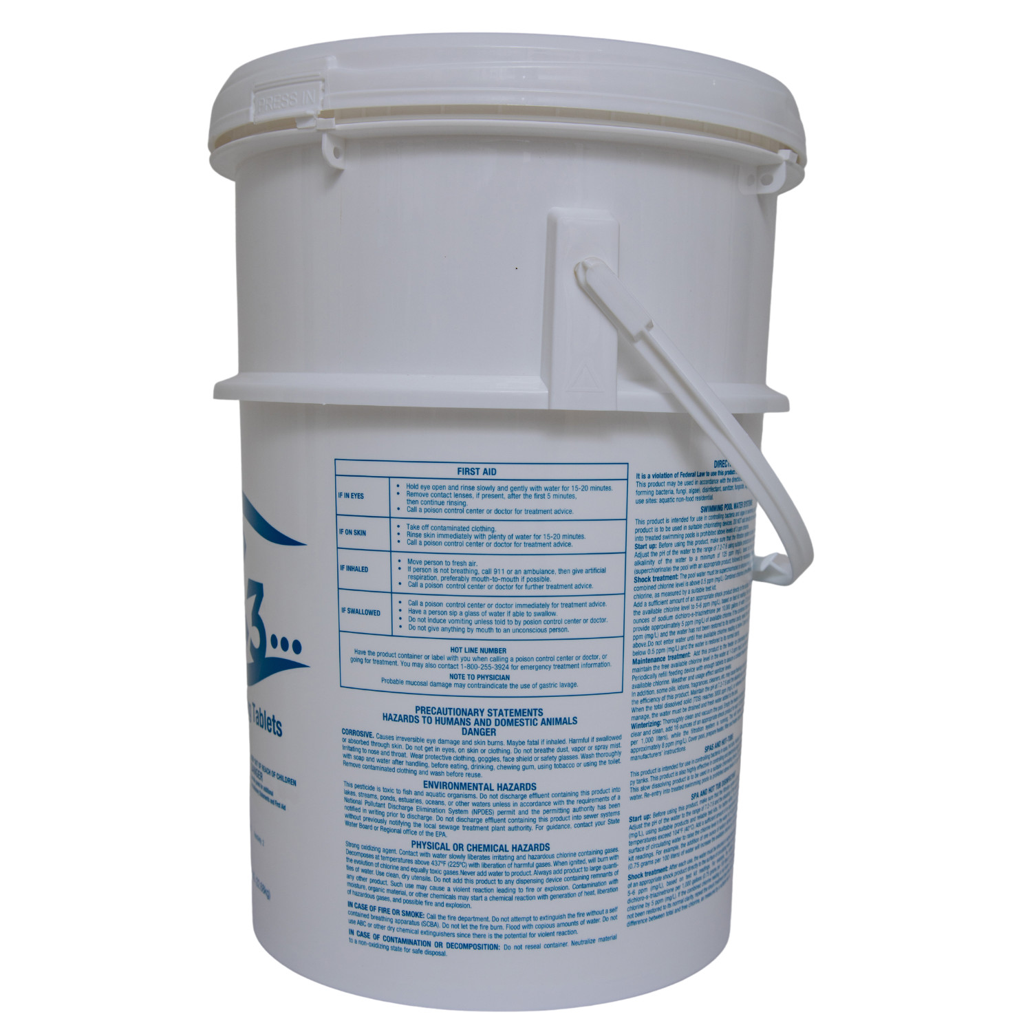 C3-10lb Chlorine Tablets, 3 Inch | Swimming Pool & Spa Chlorine Tablets | Long-L gallery