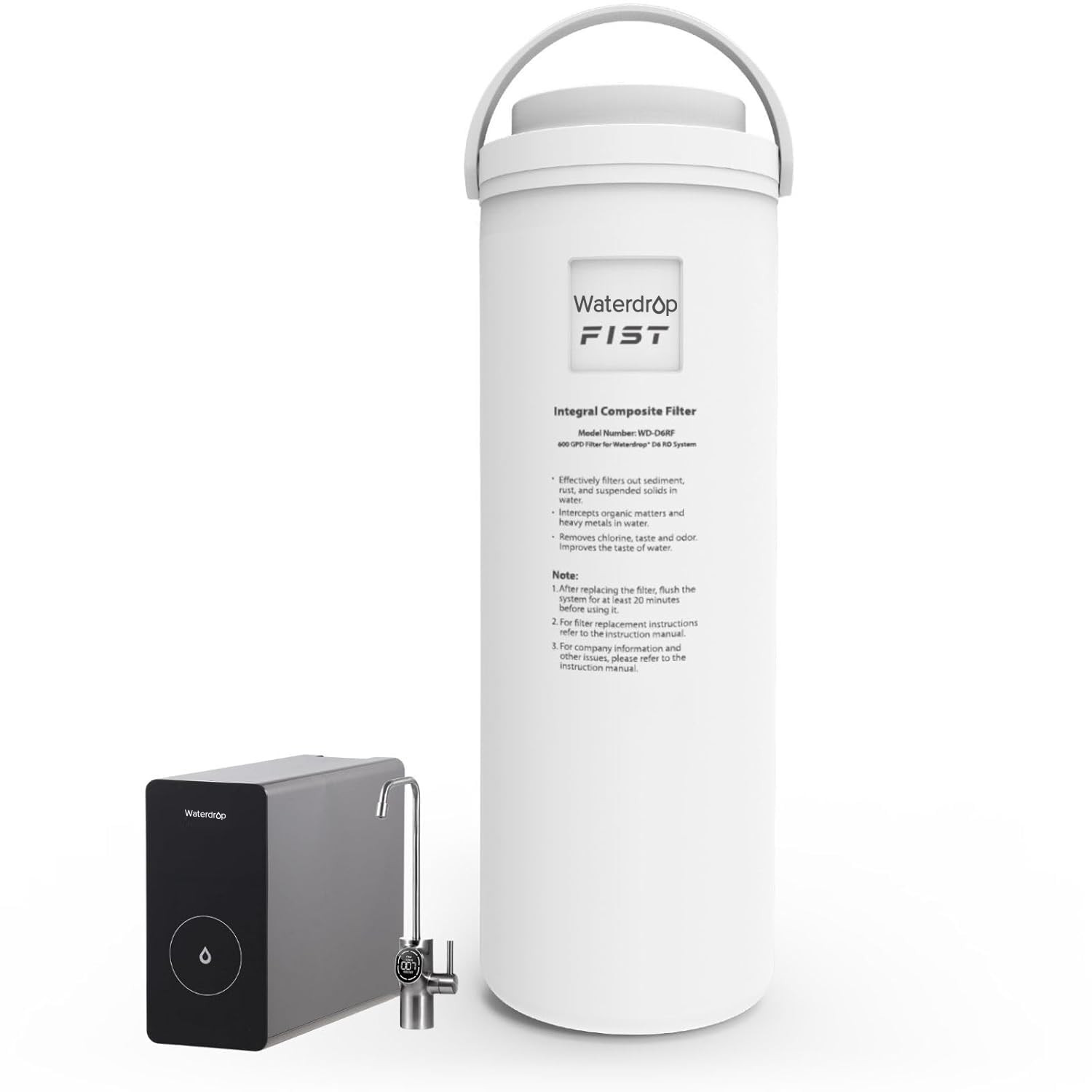 D6RF Filter for D6 Tankless Reverse Osmosis System 1-Year Lifetime gallery