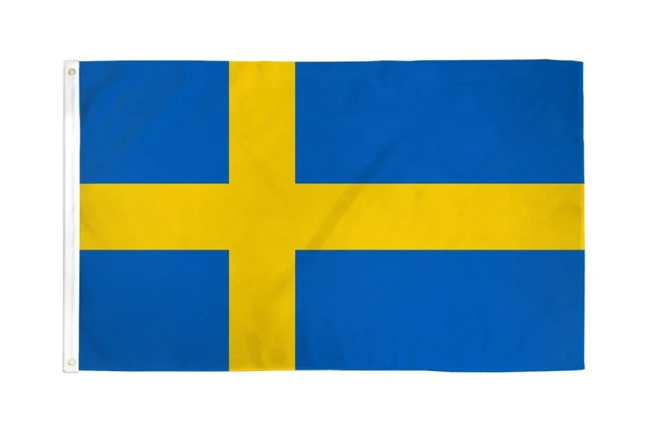Sweden 2x3ft Poly Flag International Sweden Swedish Country National Flag gallery