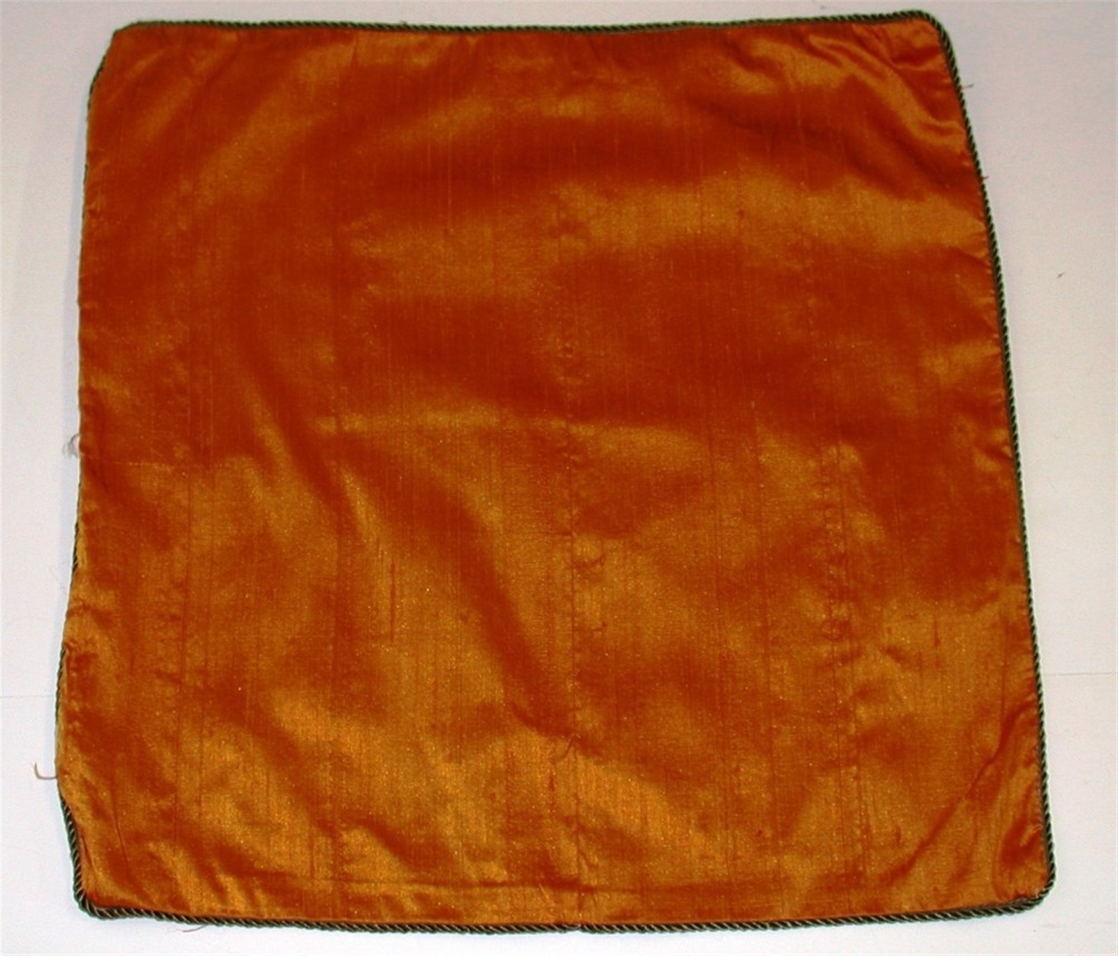 Jacquard Embroidered Silk Blend Zippered Pillow Cover ~ ~ 16 x 17 **NEW** gallery