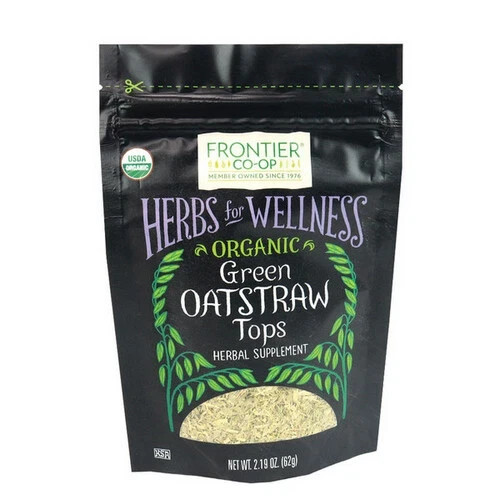 Frontier Nat Prod Co-op Oatstraw Og2 Green Tops 2.19 OZ gallery