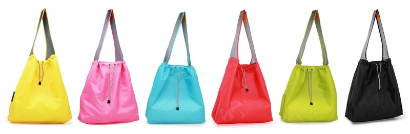 EcoJeannie 1 Pack Large Super Strong Ripstop Nylon Reusable Grocery Shopping Bag gallery