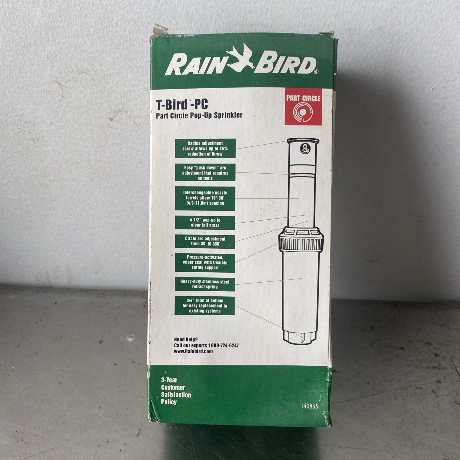 RAIN BIRD T-Bird - PC Part Circle Pop Up Sprinkler gallery