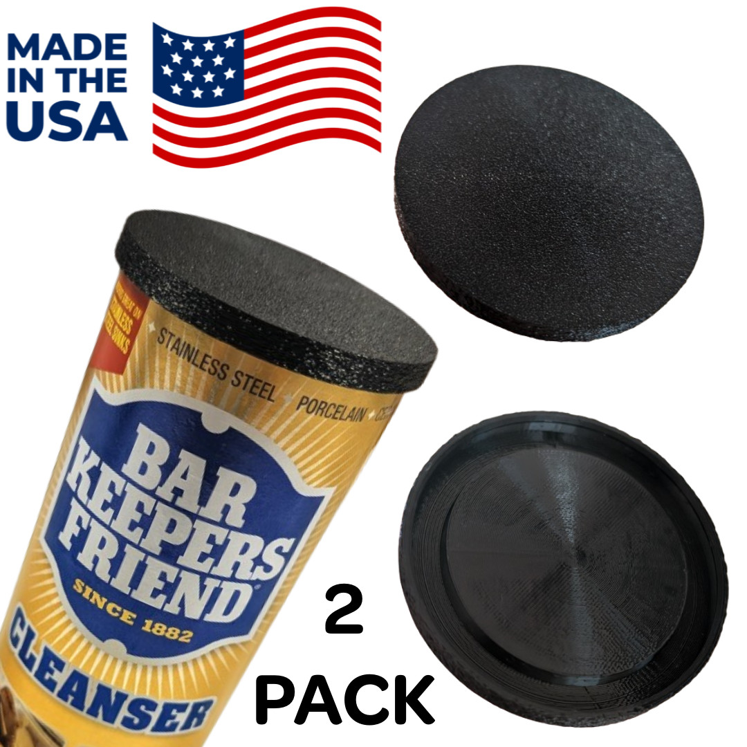 Cleaning Powder Lid /Cover for Comet, Barkeepers Friend, Ajax / Made in the USA! gallery