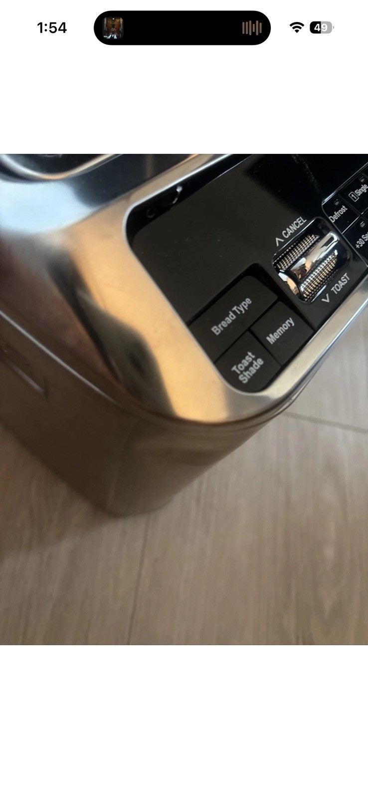 CUISINART 4 Slice Motorized Digital Toaster CPT 540 Open Box New Small Dent gallery