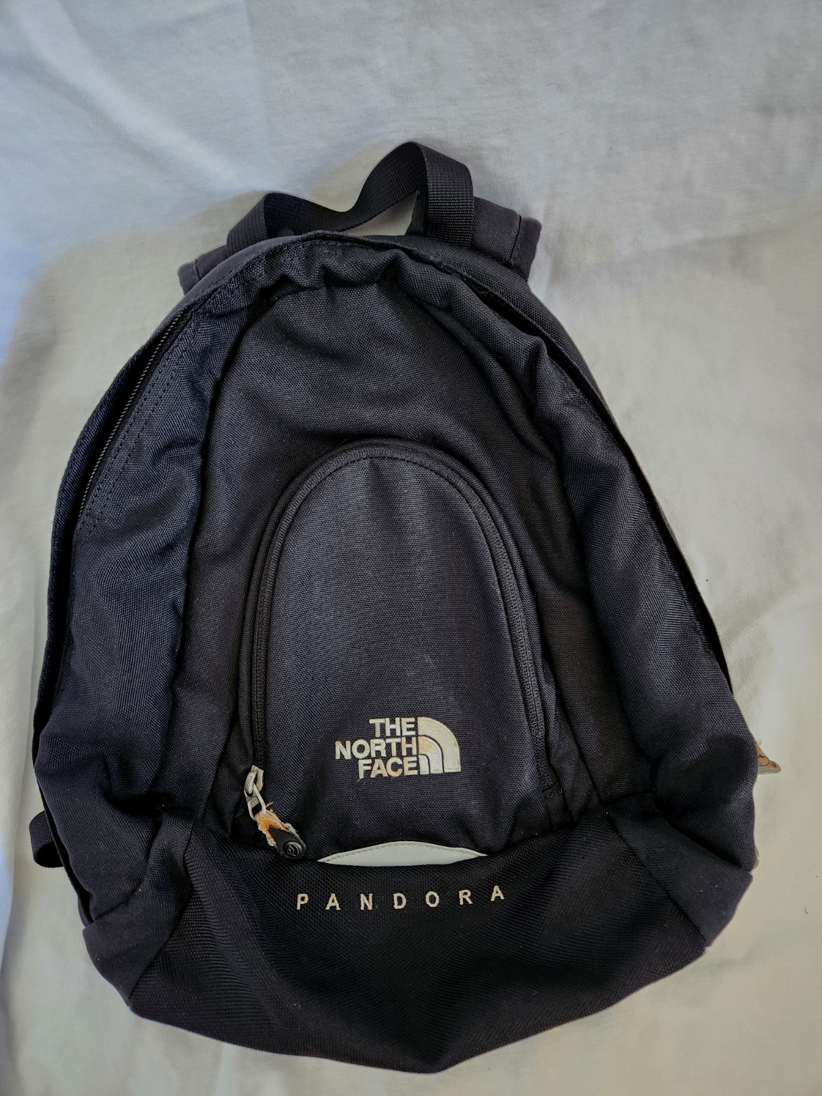 The North Face Pandora Day Pack Black Padded Back Multiple Pockets Backpack