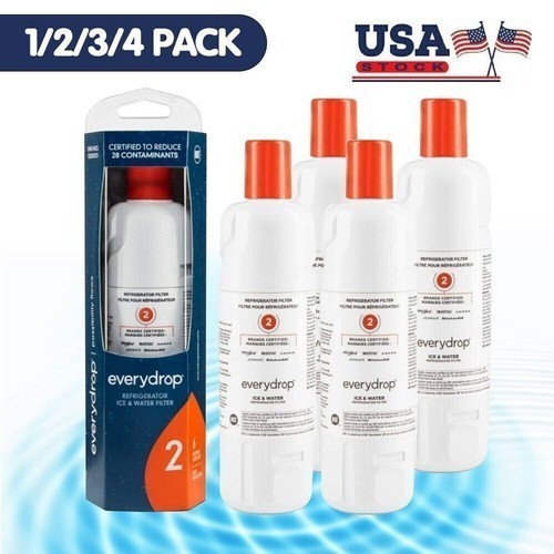 4 PACK ΕVΕRYDROP ΕDR2RXD1 Refrigerator Wate Filter 2 Replacement Home NEW US gallery
