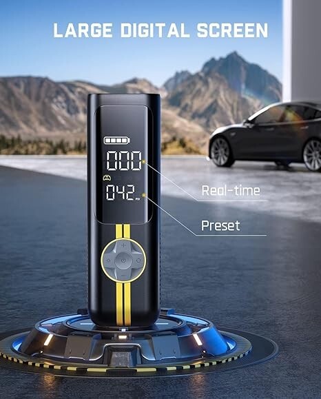 Fanttik X8 APEX EV Tire Inflator Portable Air Pump, 2X Faster Inflation, 150PSI gallery