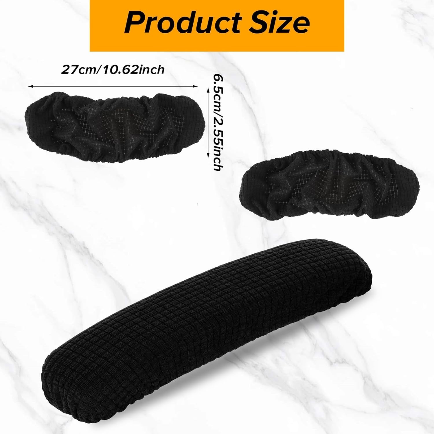 2PCS Office Chair Arm Covers Stretchable Washable Armrest Pad Protectors New USA gallery
