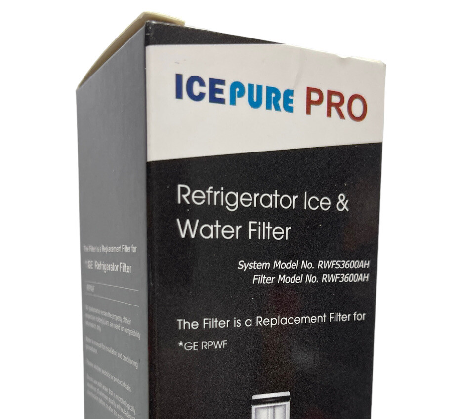 IcePure Pro Replaces GE Refrigerator Ice & Water Filter RPWF Replacement gallery