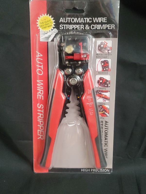 5 In 1 Automatic Wire Stripper Crimper Cable Cutter Plier Terminal Tool 10-24AWG gallery