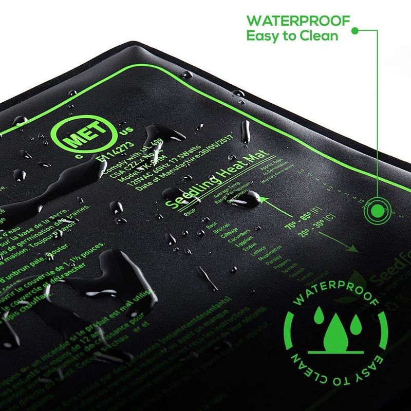 Seedfactor Seedling Heat Mat Seed Starter Heating Pad Germination Propagation US gallery