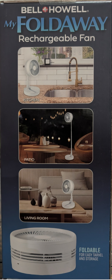 Portable Fans for Desk, Home, Camping, Sleeping, Lightweight Compact & Foldable gallery
