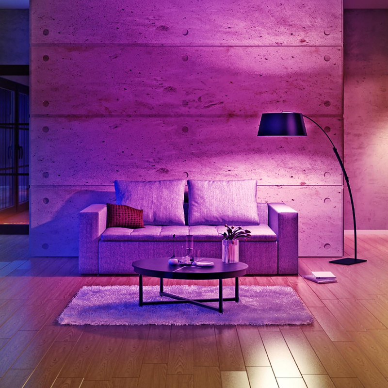 LED Color Changing Light Bulb - A19 with an E26 Medium Base Light Bulb - 60W Eq gallery
