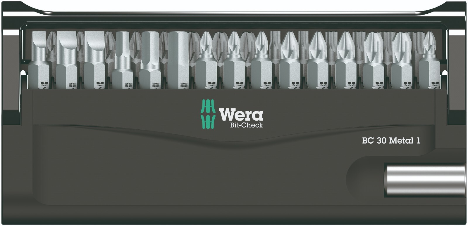 Wera Bit-Check 30 Metal 1 SB Screwdriver Bit Set 05057440001 gallery