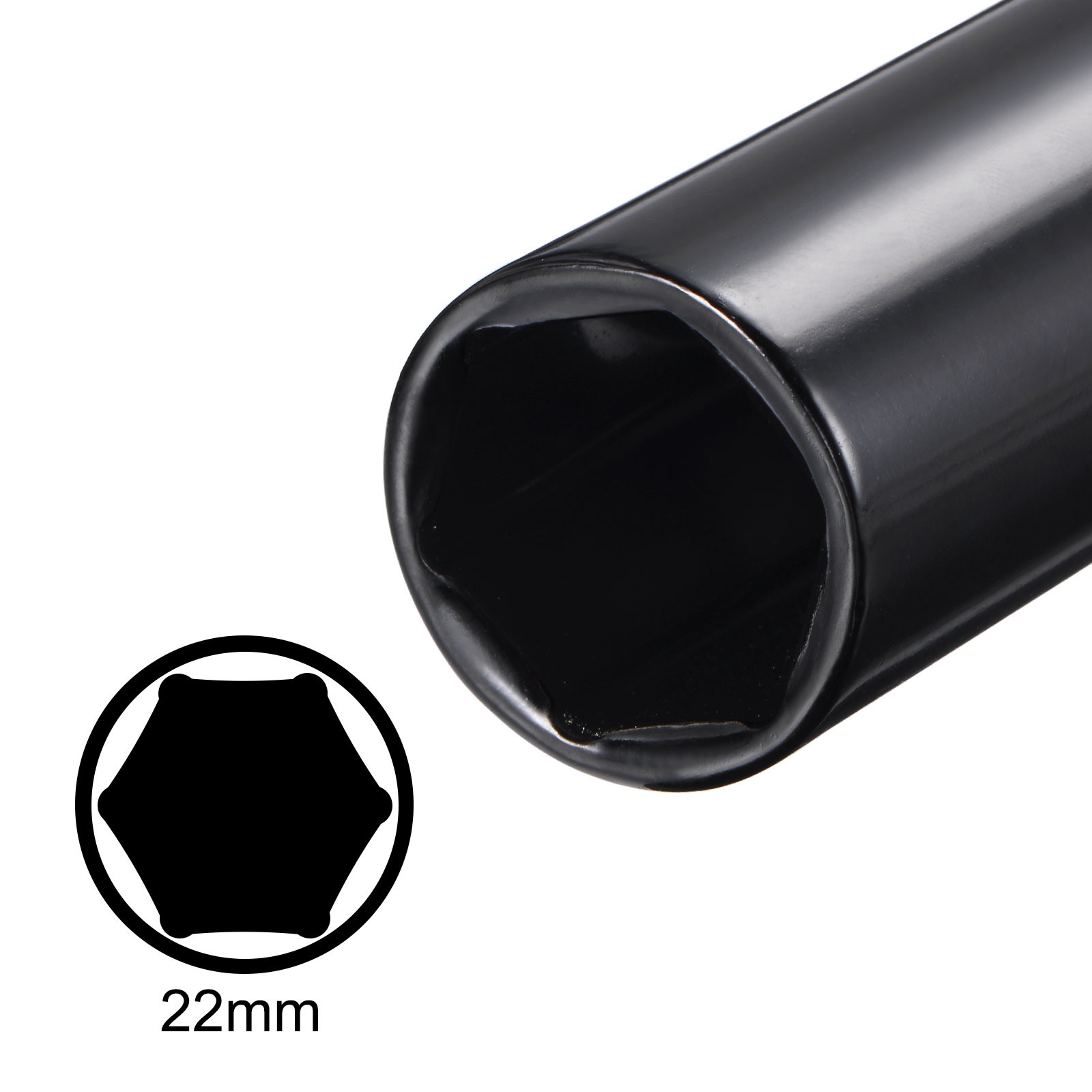 1/2" Drive x 22mm Deep Impact Socket - CR-V Steel 6" Length 6-Point gallery