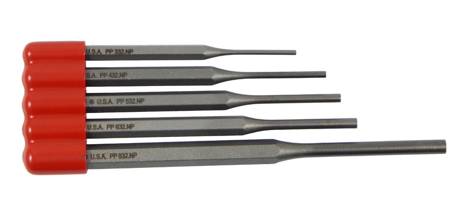 Wilde Tool 5pc Pin Punch Set MADE IN USA 3/32 – 1/4” Inch Professional Quality gallery