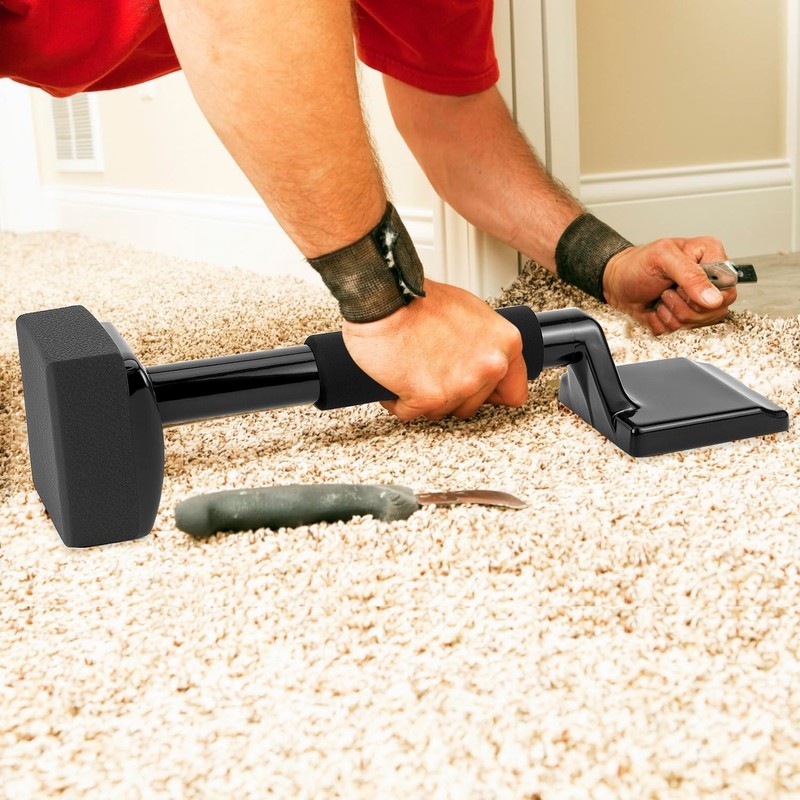 Carpet Knee Kicker Tool 16.5" - Light-Duty Grip for Low-Pile & Flat Carpets gallery