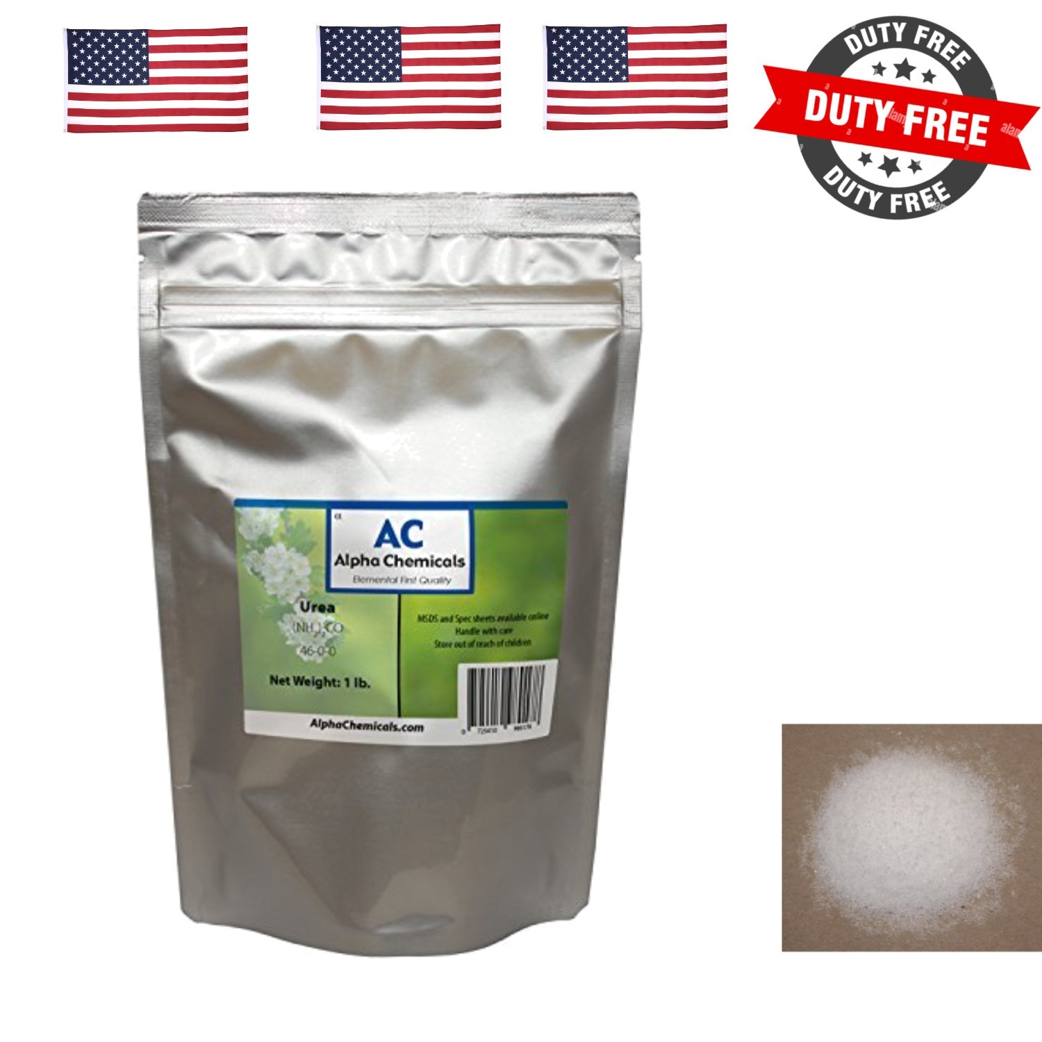 Urea - NH2 2CO - 1 Pound gallery