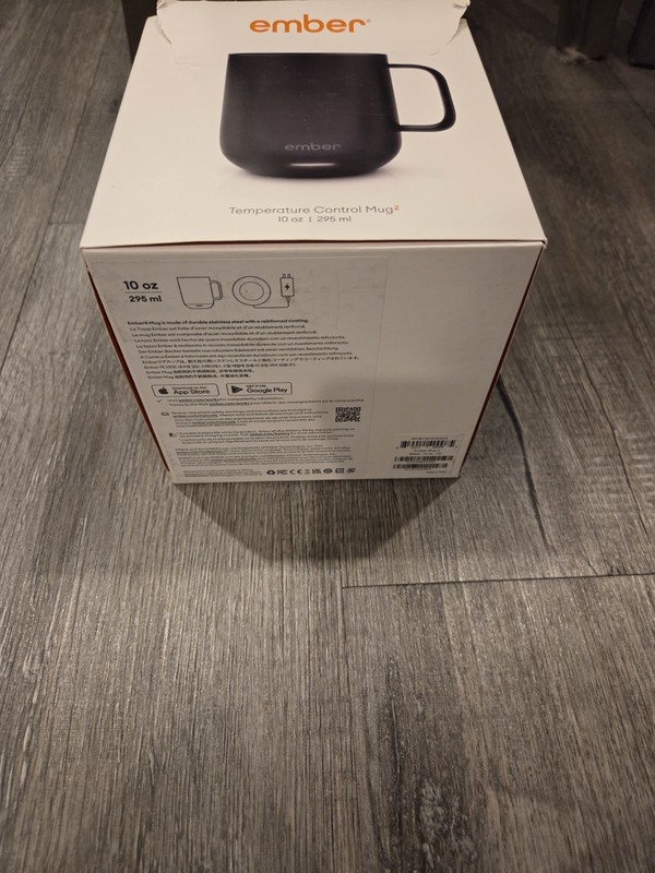 OPEN Ember Temperature Control Mug 2 10oz Smart App-Controlled Heated CM191000US gallery