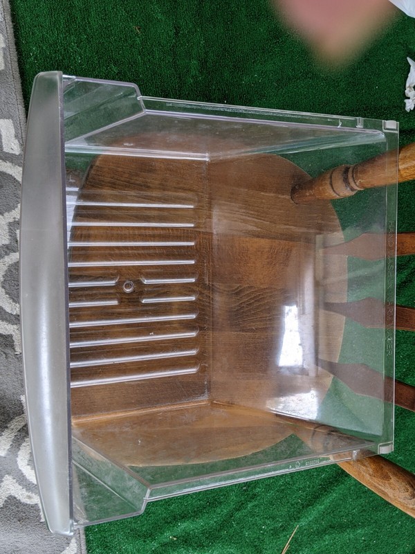 FRIGIDAIRE REFRIGERATOR CRISPER DRAWER (WORDS) PART # 240351061 gallery