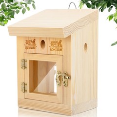 1 Pack Carpenter Bee Trap for Outside, 2 in 1 Catch & Release Wood Boring Bee…