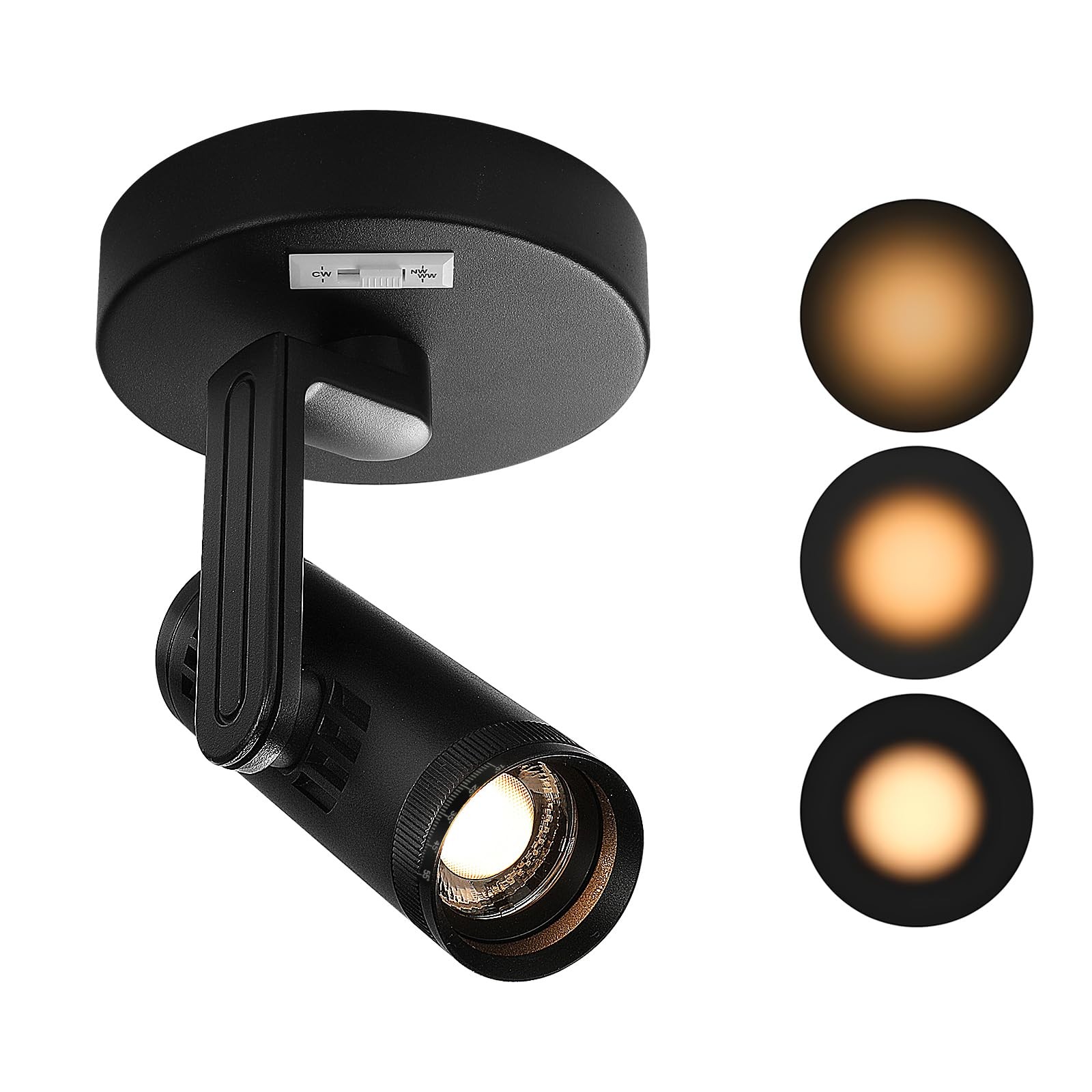 Zoomable Ceiling Spot Light Indoor 9W Art Display Accent Lighting 3000-6000K ... gallery