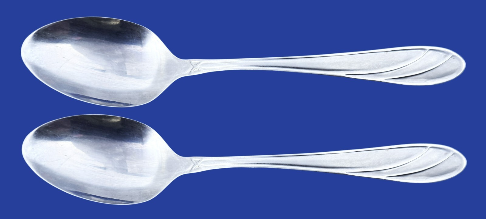 Cambridge MEDINA Stainless Flatware -- Set of 2 Place Oval Soup Spoons 8" gallery