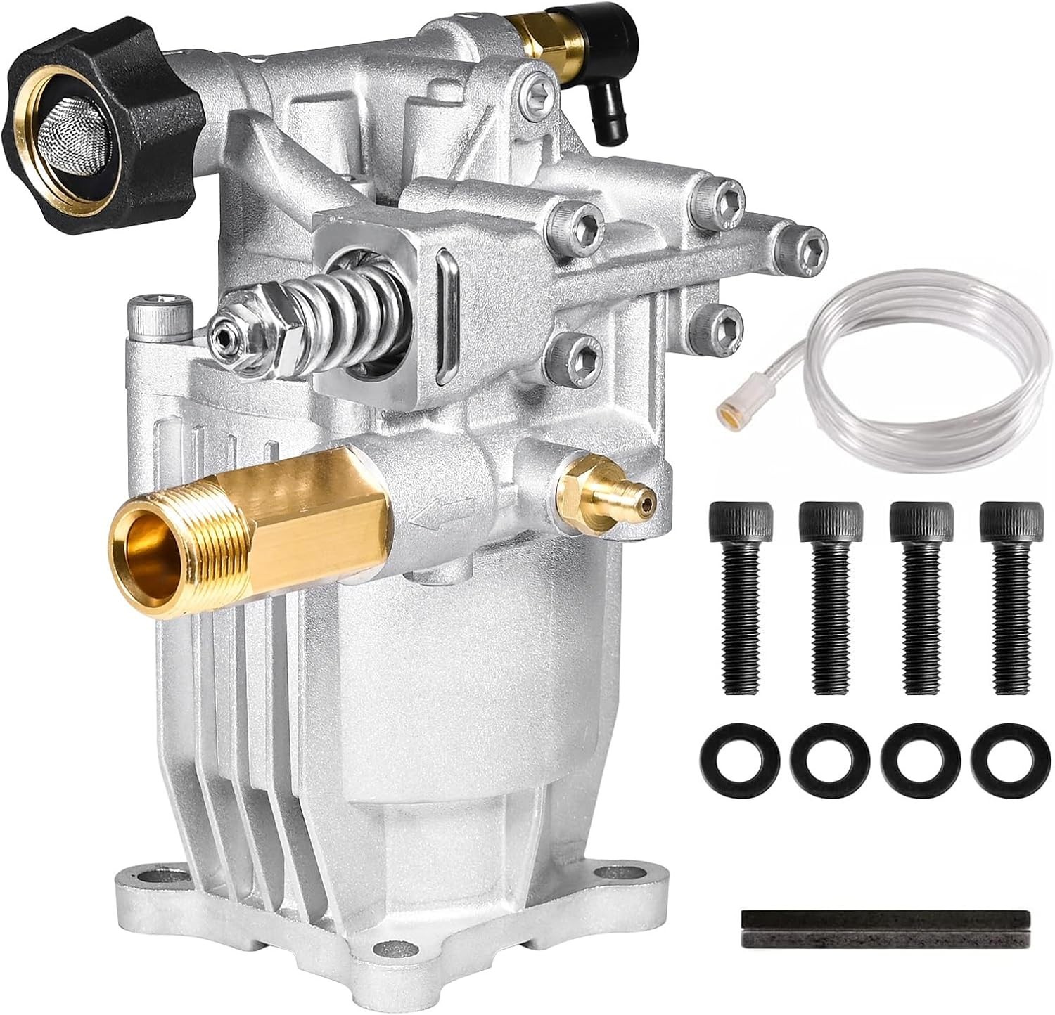 YAMATIC 3/4" Shaft Horizontal Power Pressure Washer Pump 3400 PSI 2.5 GPM gallery