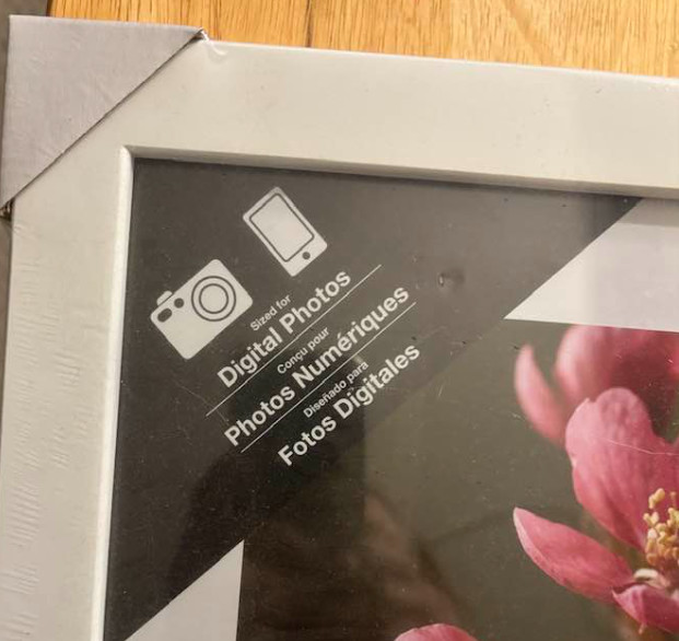 Photo Frame - Studio Decor by Michaels - White - No Mat - No Glass - New gallery