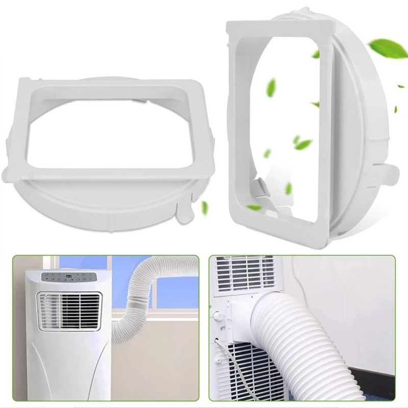 Portable Exhaust Duct Interface Adapter for Air Conditioner Hose Tube Connector gallery