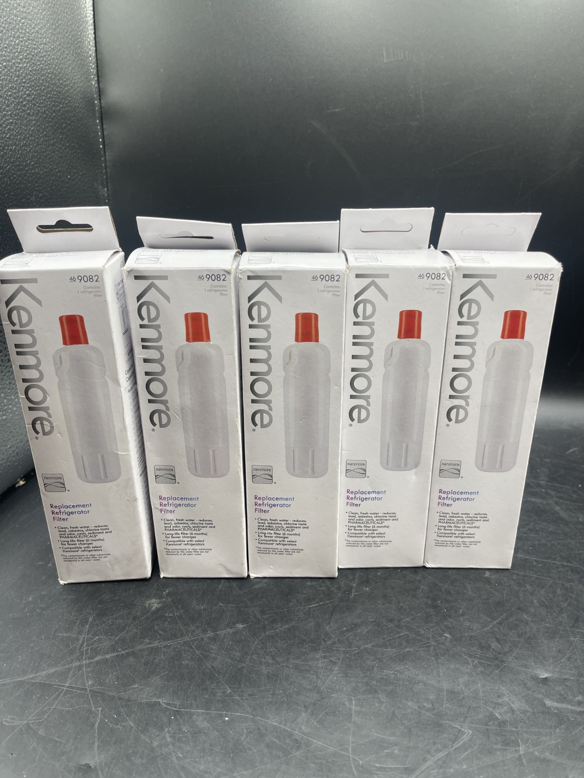 5 Pack Kenmore 9082 Replacement Refrigerator Water Filter For 469082 9903 USA gallery