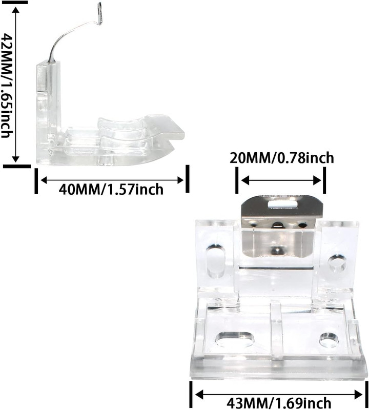 4 Pcs Cordless Shade Mounting Bracket with Metal Clips for 1" 25mm for PVC Co... gallery