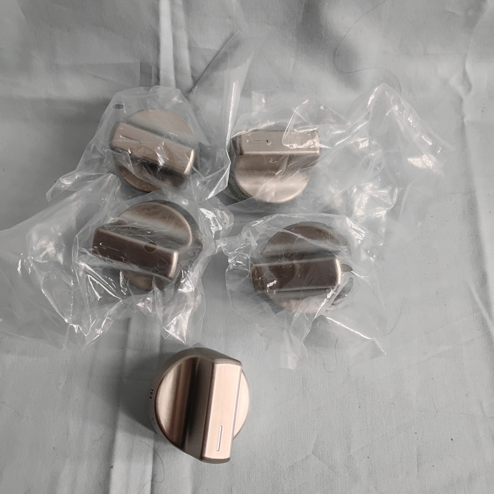 5 Pack Knobs For Whirlpool W10850015 W11239985 Range Gas Stove Control Knobs New gallery
