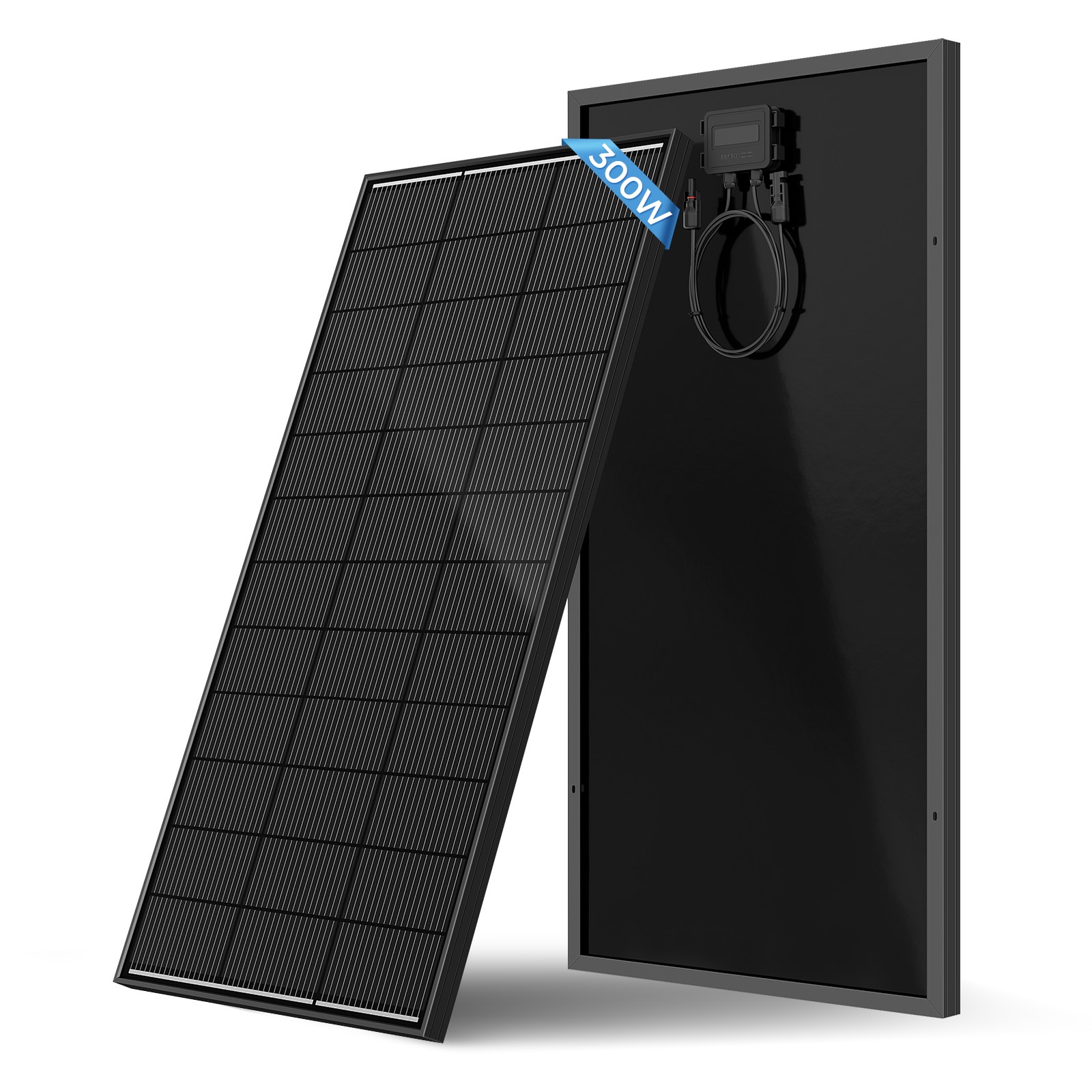 300W Monocrystalline Solar Panel 12V N-Type Off-Grid Battery Power RV Home Boat gallery
