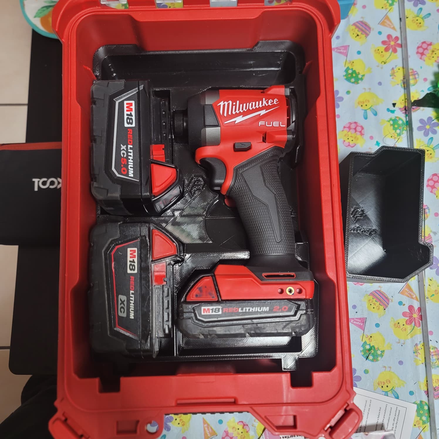 Milwaukee M18 Impact Driver PACKOUT Insert | Fits 2854-20 & 2952-20 | 48-22-8435 gallery
