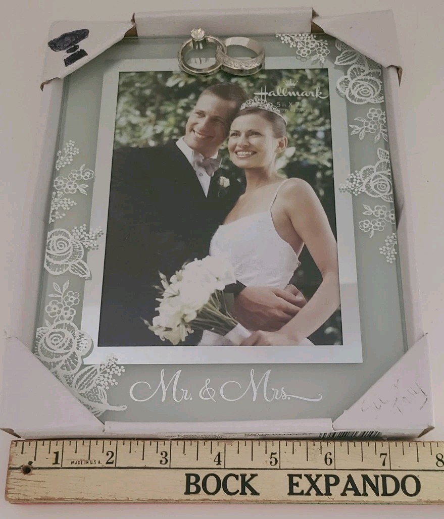 Hallmark Mr, and Mrs. Wedding Frame - 5x7 in gallery