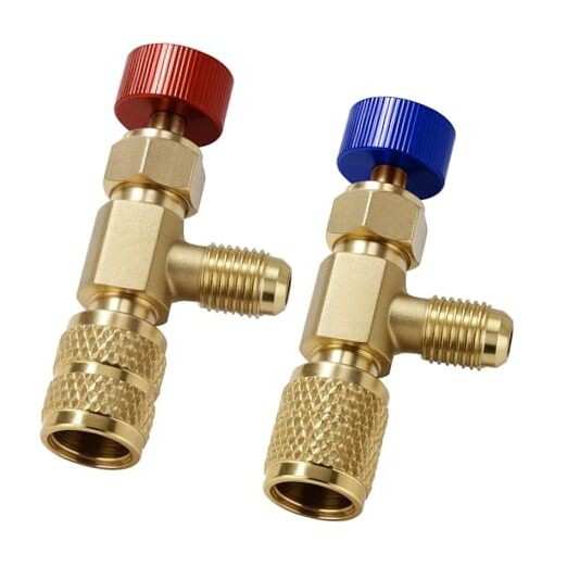 Refrigerant Charging Valve Set for R410A R22 R12, R12 and R410a Charging Valve gallery
