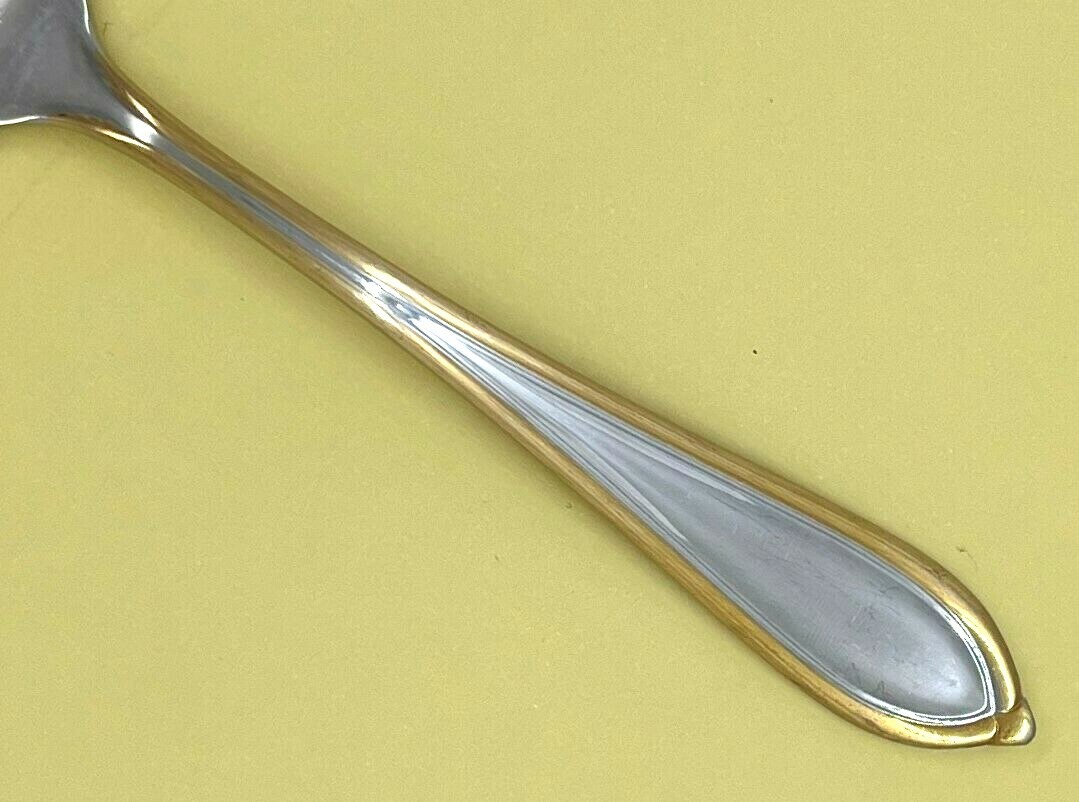 YAMAZAKI ARIANA-GOLD STAINLESS FLATWARE GLOSSY WITH GOLD ACCENT KOREA - CHOICE gallery