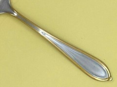 YAMAZAKI ARIANA-GOLD STAINLESS FLATWARE GLOSSY WITH GOLD ACCENT KOREA – CHOICE