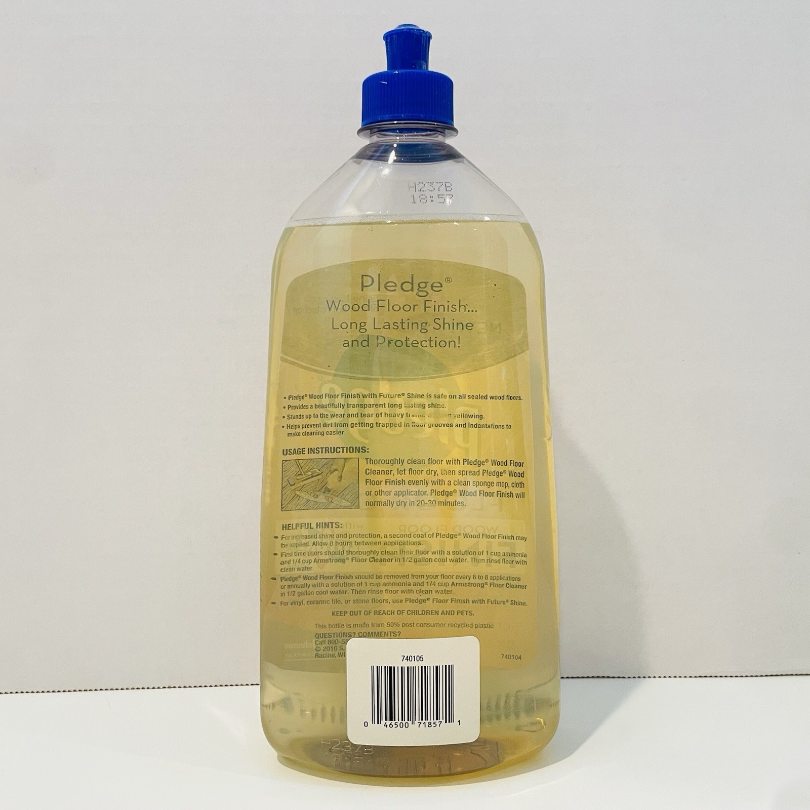 Pledge Floor Care Wood Floor Finish with FUTURE Shine, Clean Scent, 27 Fl Oz gallery