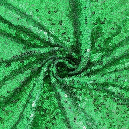 Sequin Table Runner 4 Pack 12x72 Inch Glitter Table 4Pcs - 12"x72" Green gallery