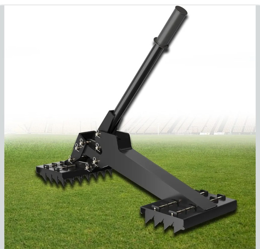 Heavy Duty Grass Turf Aerator Tool with Foot Bar gallery