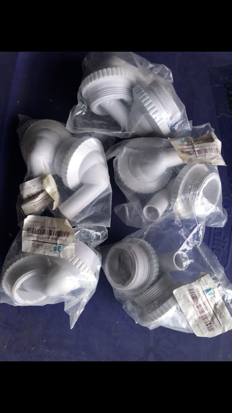 TonGass 2 Pack Directional Flow inlet Fitting Kit 5 Packs gallery